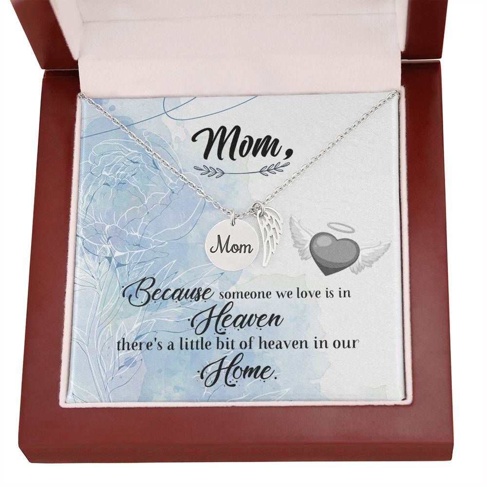 Forever in Your Heart: Memorial Necklace for Mom