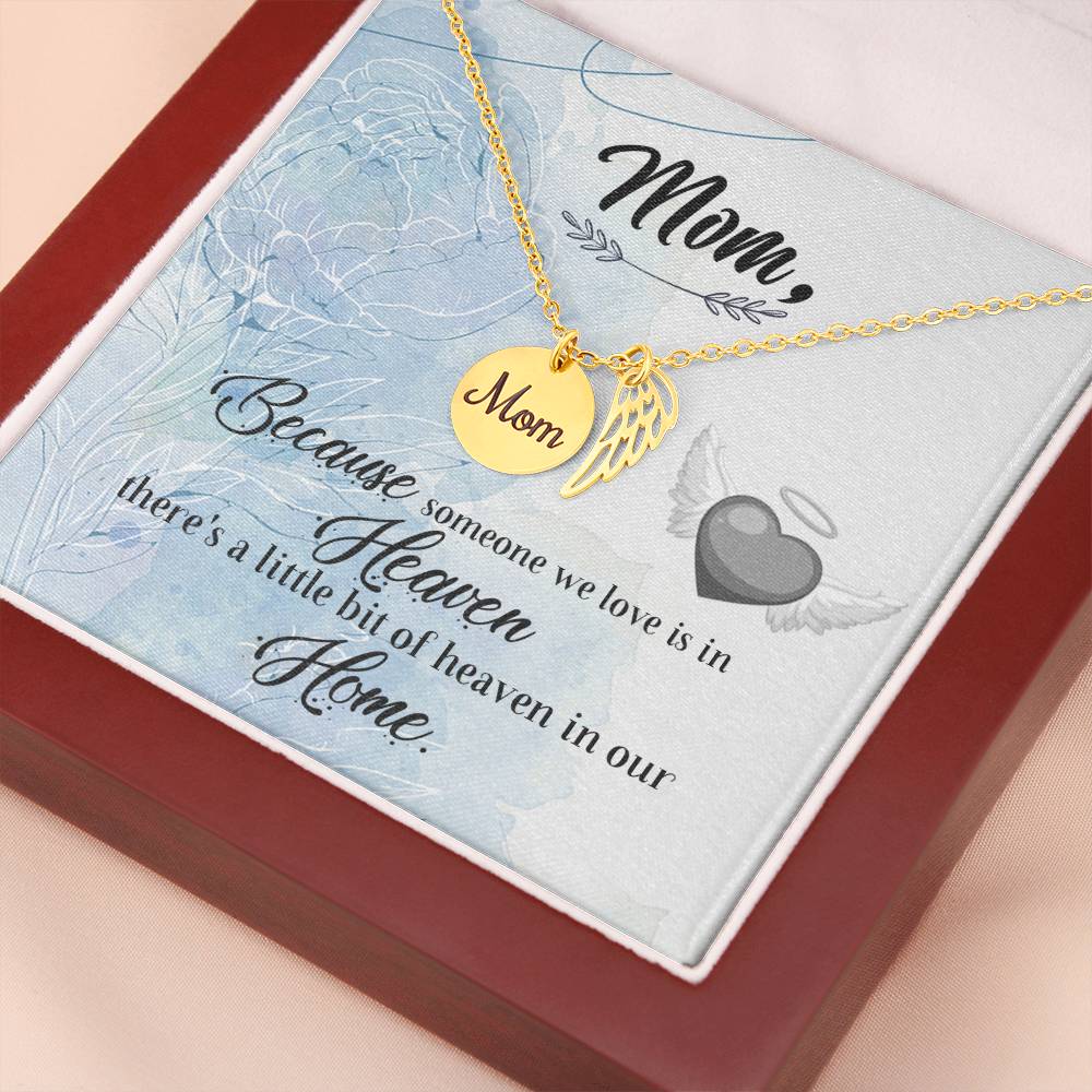 Forever in Your Heart: Memorial Necklace for Mom