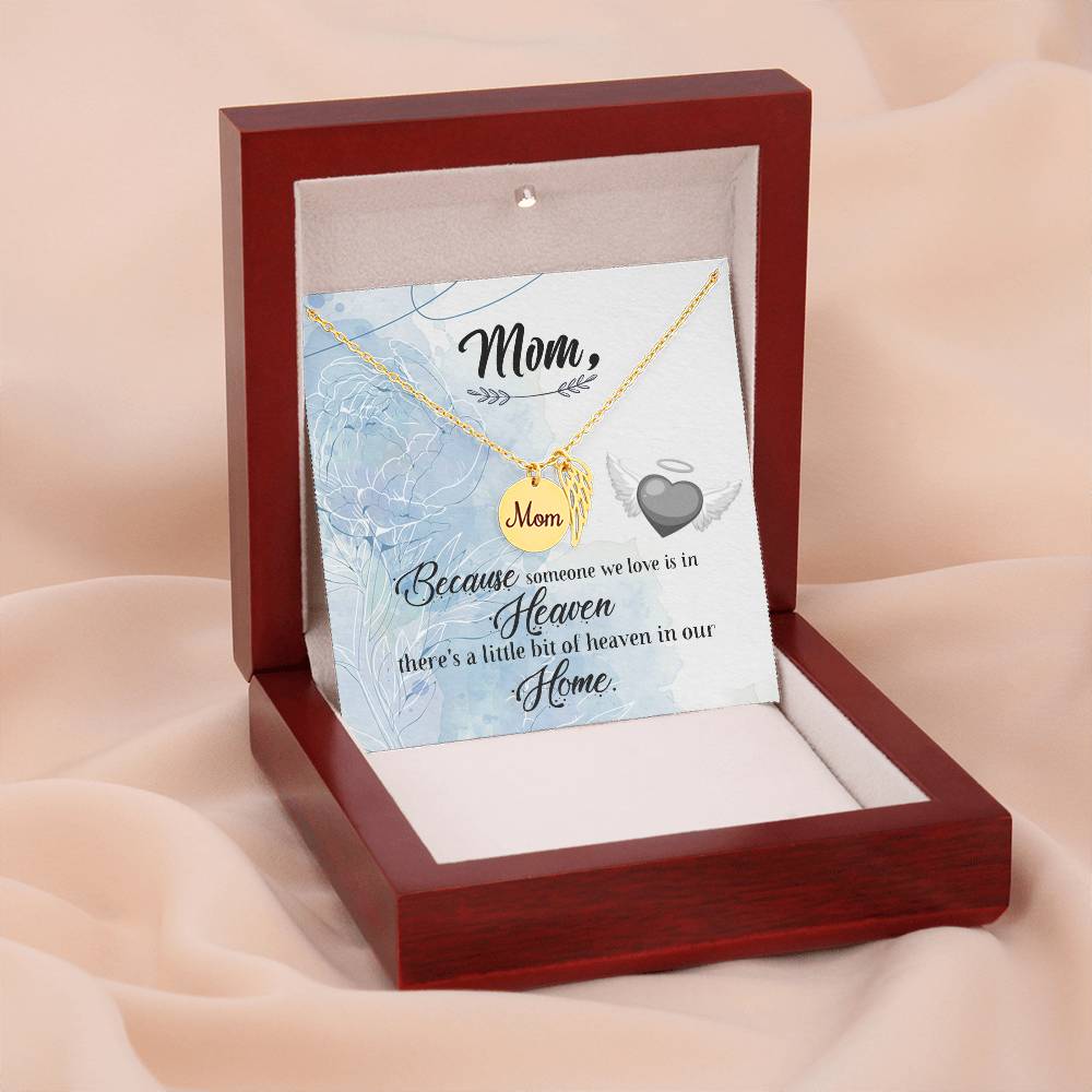 Forever in Your Heart: Memorial Necklace for Mom