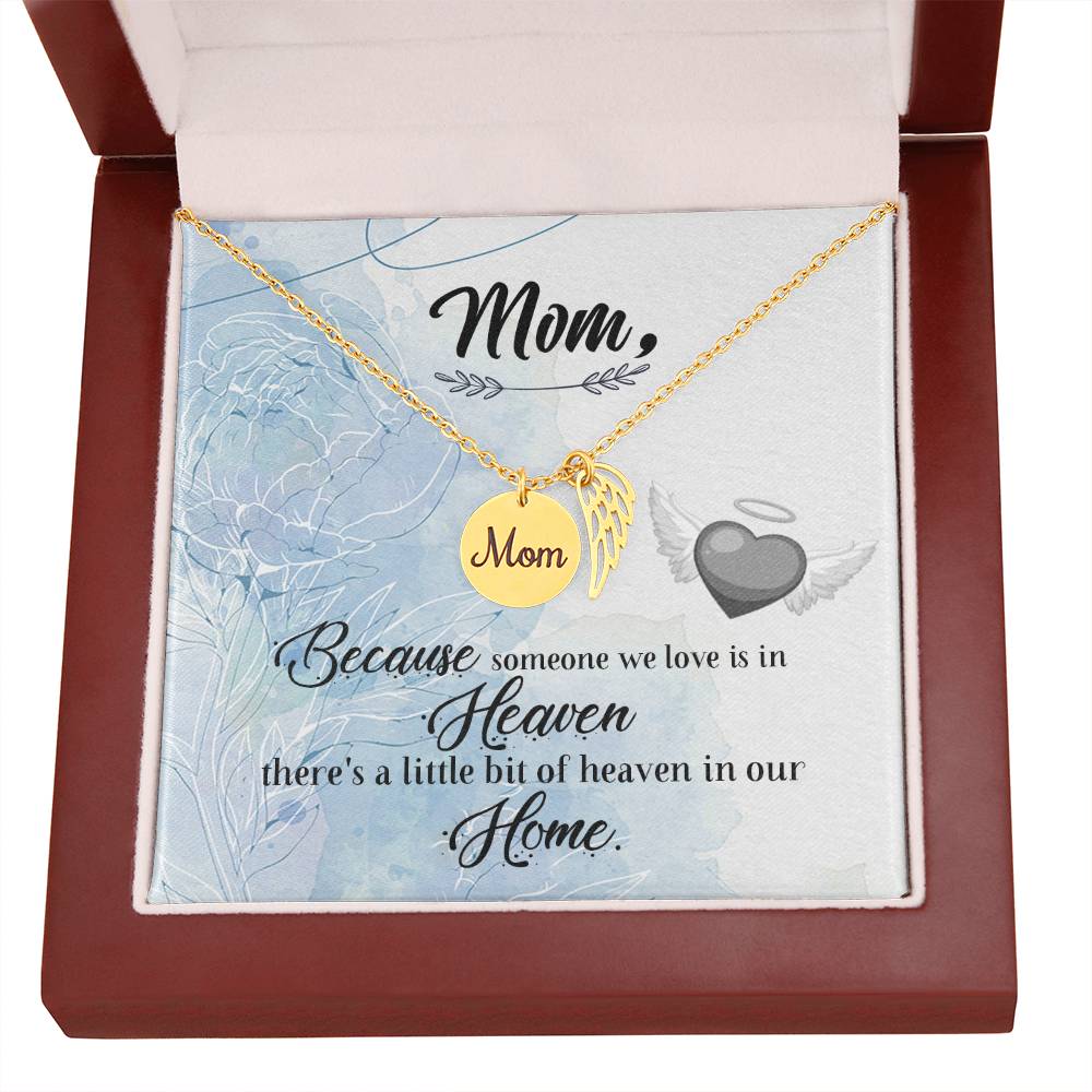 Forever in Your Heart: Memorial Necklace for Mom