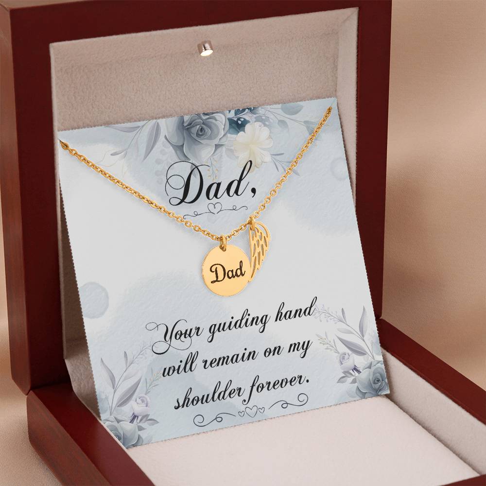 Forever in Your Heart: Memorial Necklace for Dad