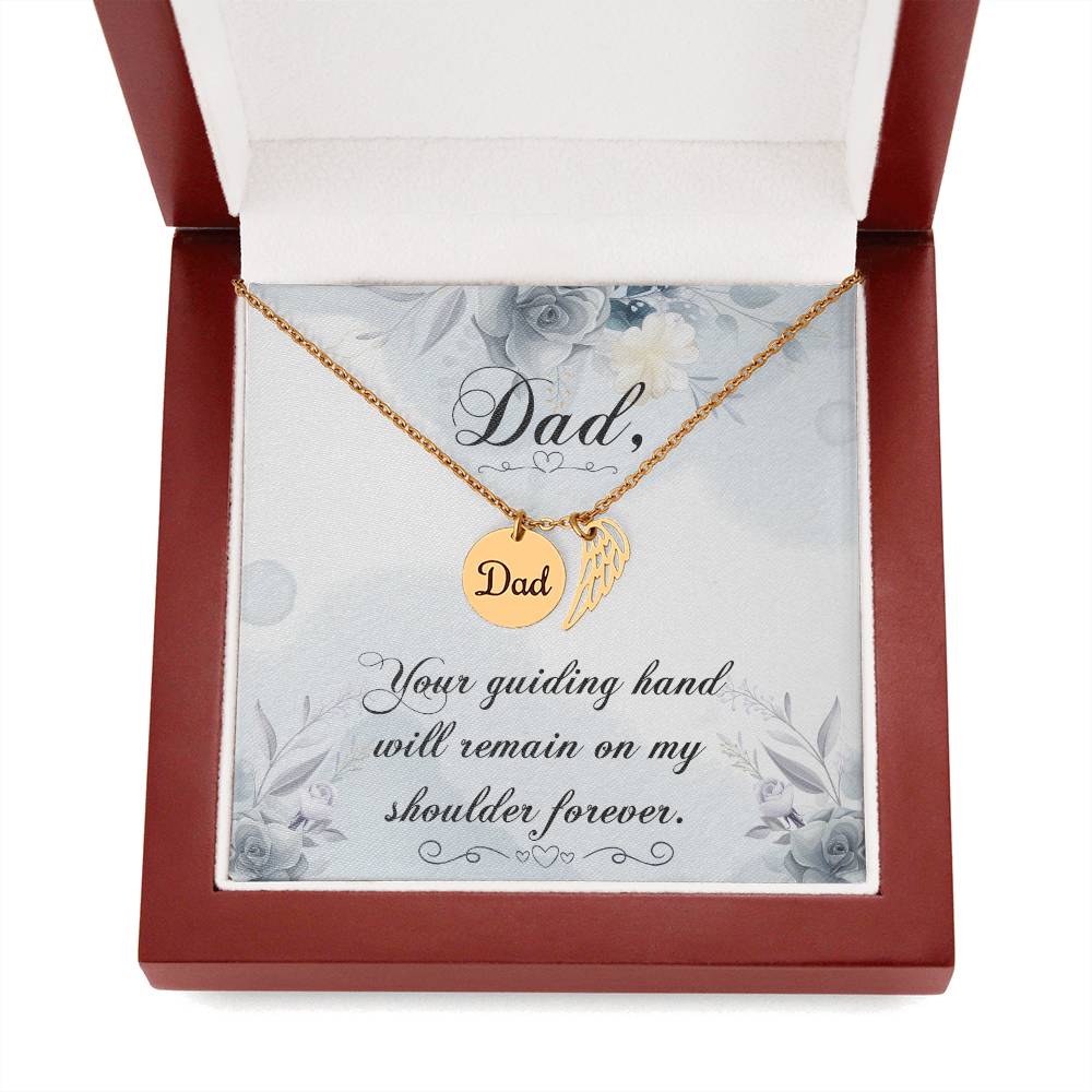 Forever in Your Heart: Memorial Necklace for Dad