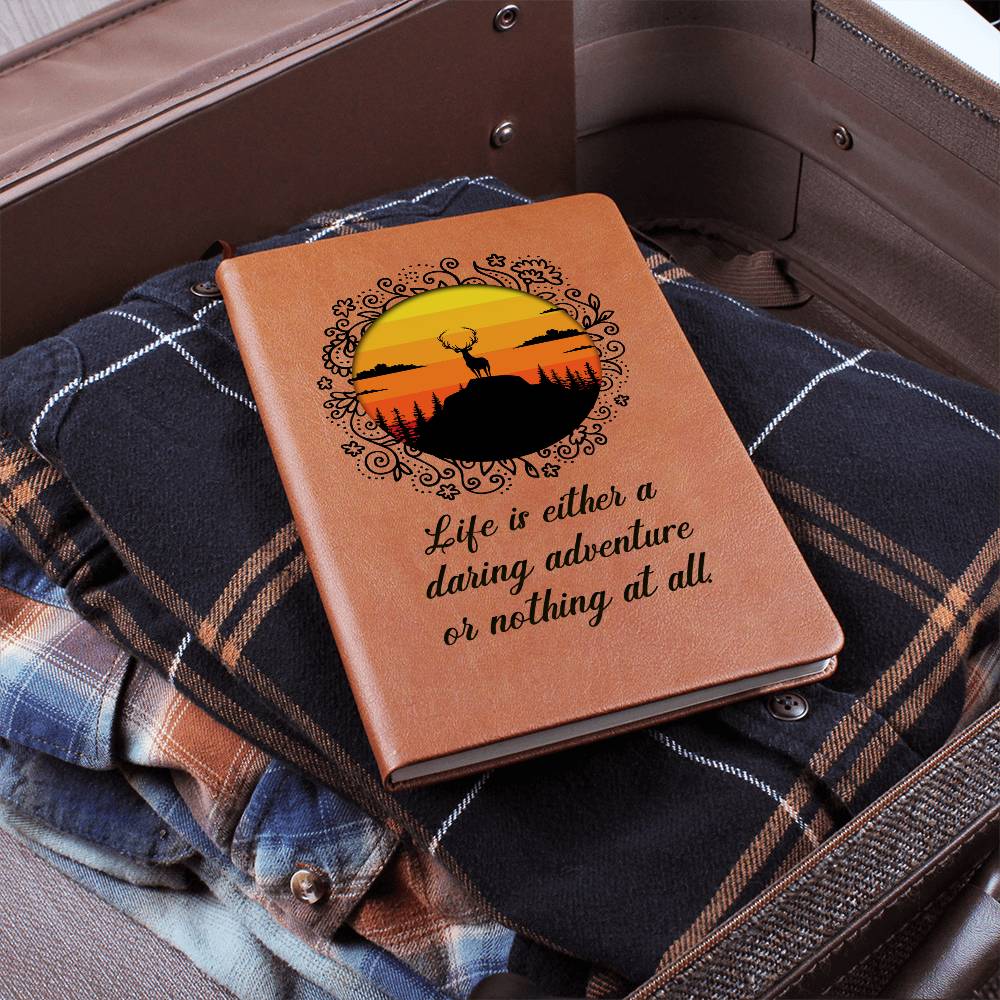 Daring Adventure Leather Journal