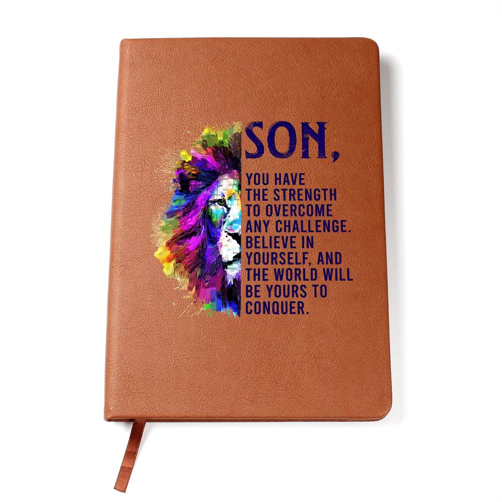 Son, You Have the Strength Leather Journal