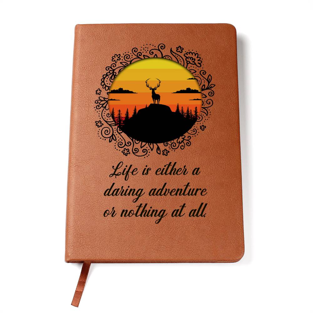 Daring Adventure Leather Journal