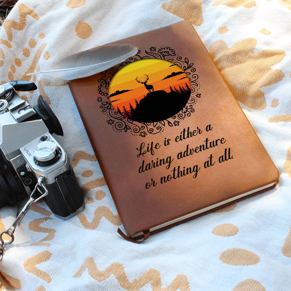 Daring Adventure Leather Journal