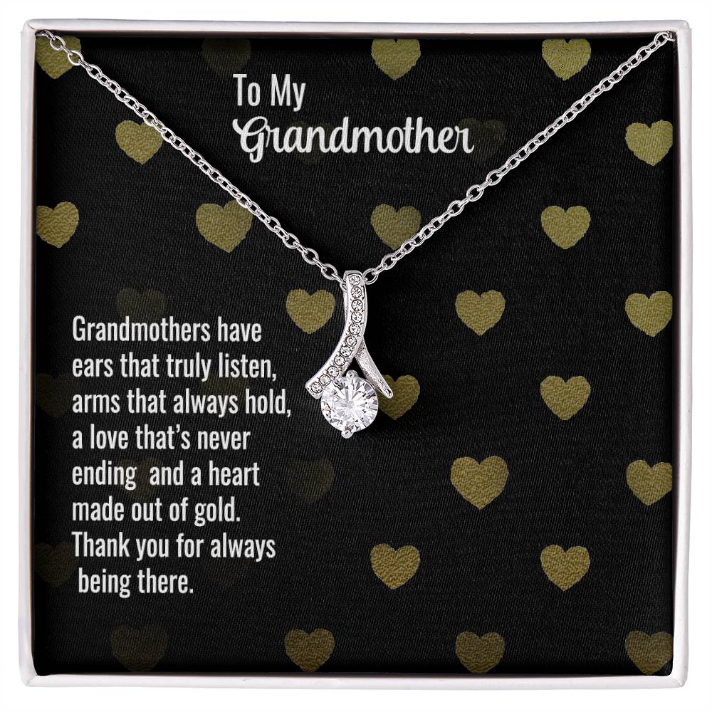 To My Grandmother Necklace