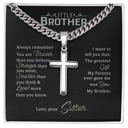 Brother Cross Necklace