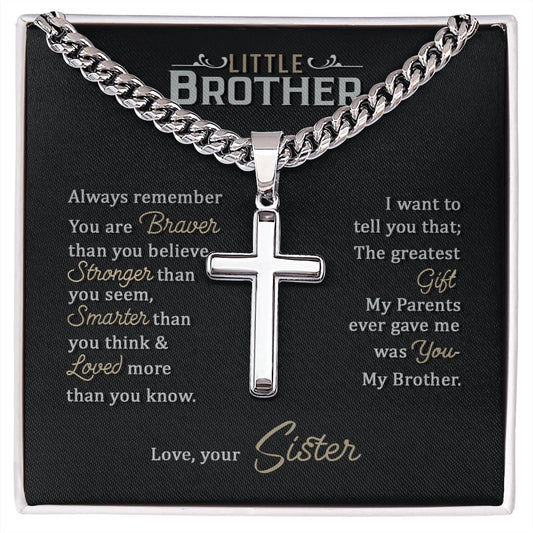 Brother Cross Necklace