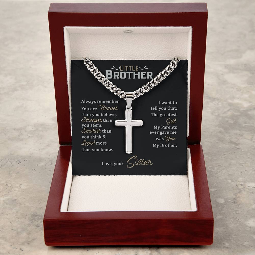 Brother Cross Necklace