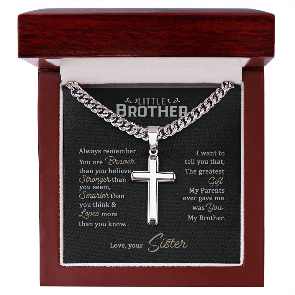 Brother Cross Necklace