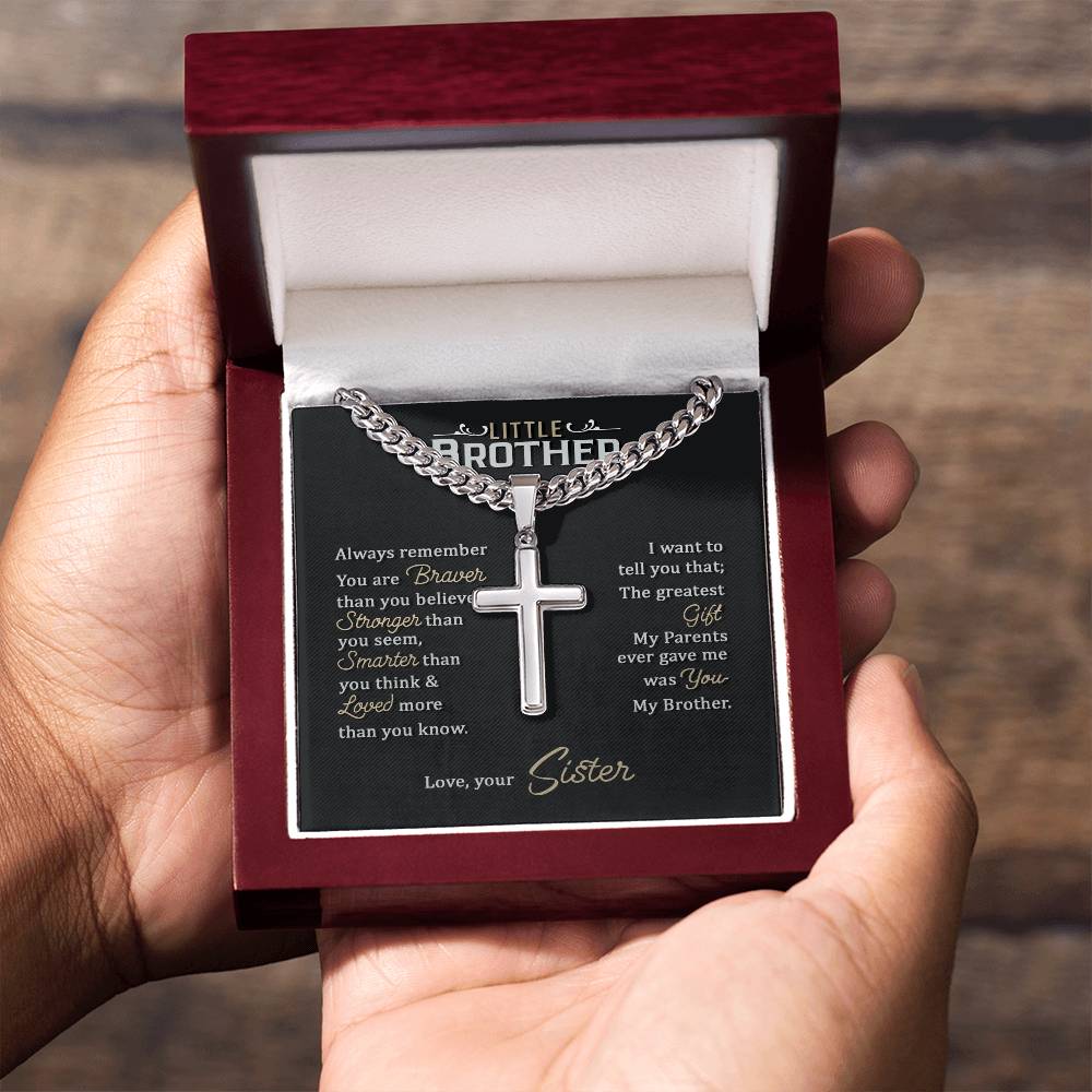 Brother Cross Necklace