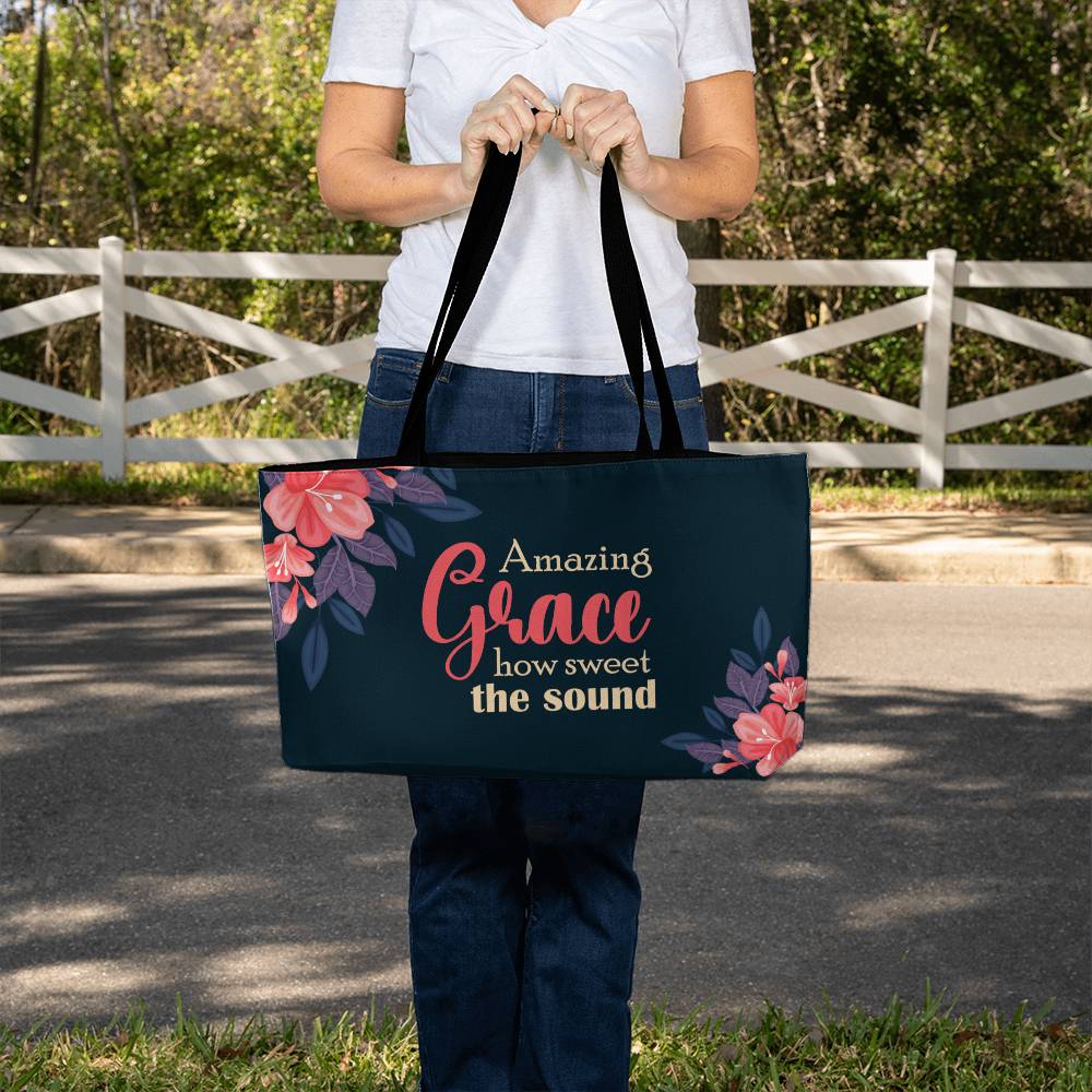 Amazing Grace Weekender Tote Bag