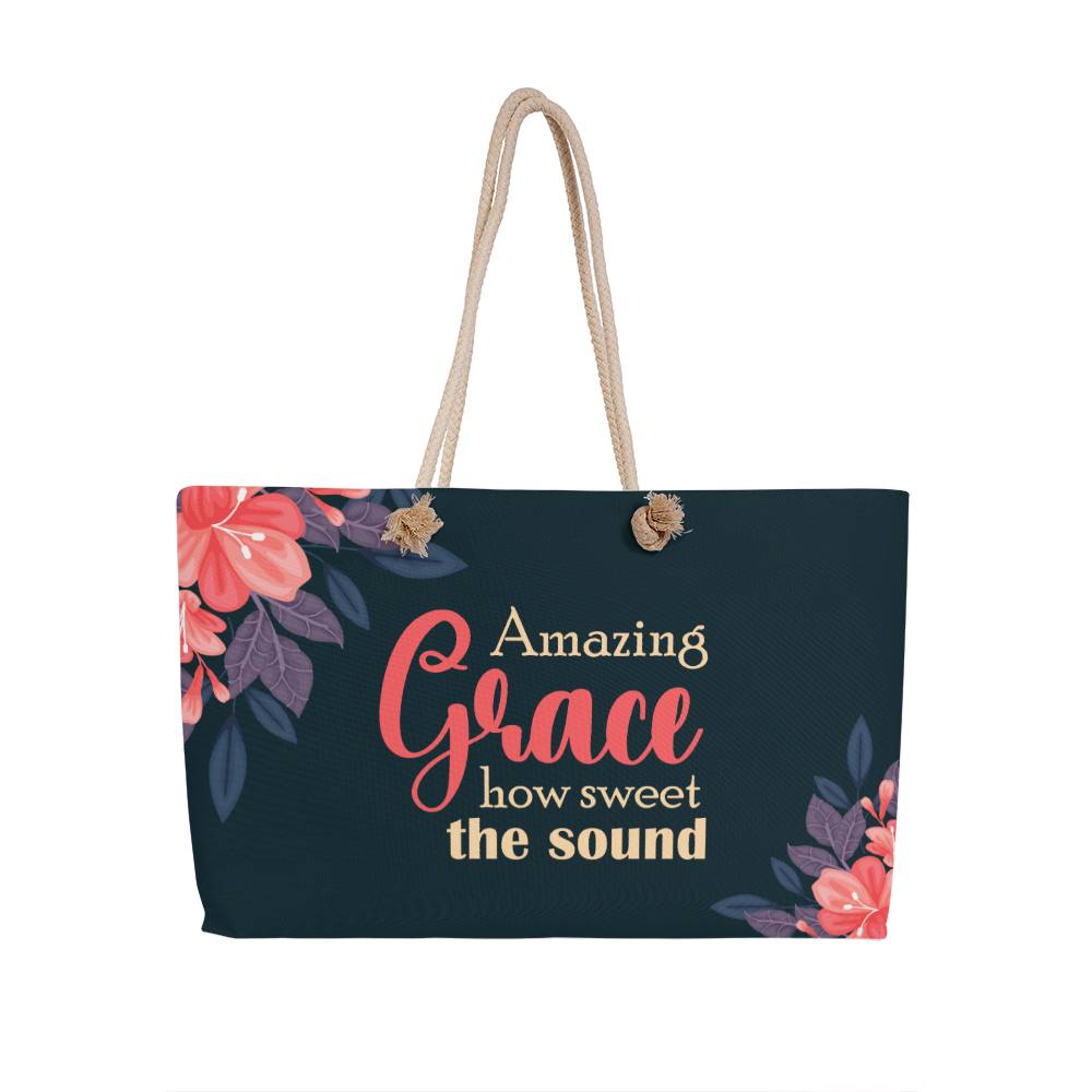 Amazing Grace Weekender Tote Bag