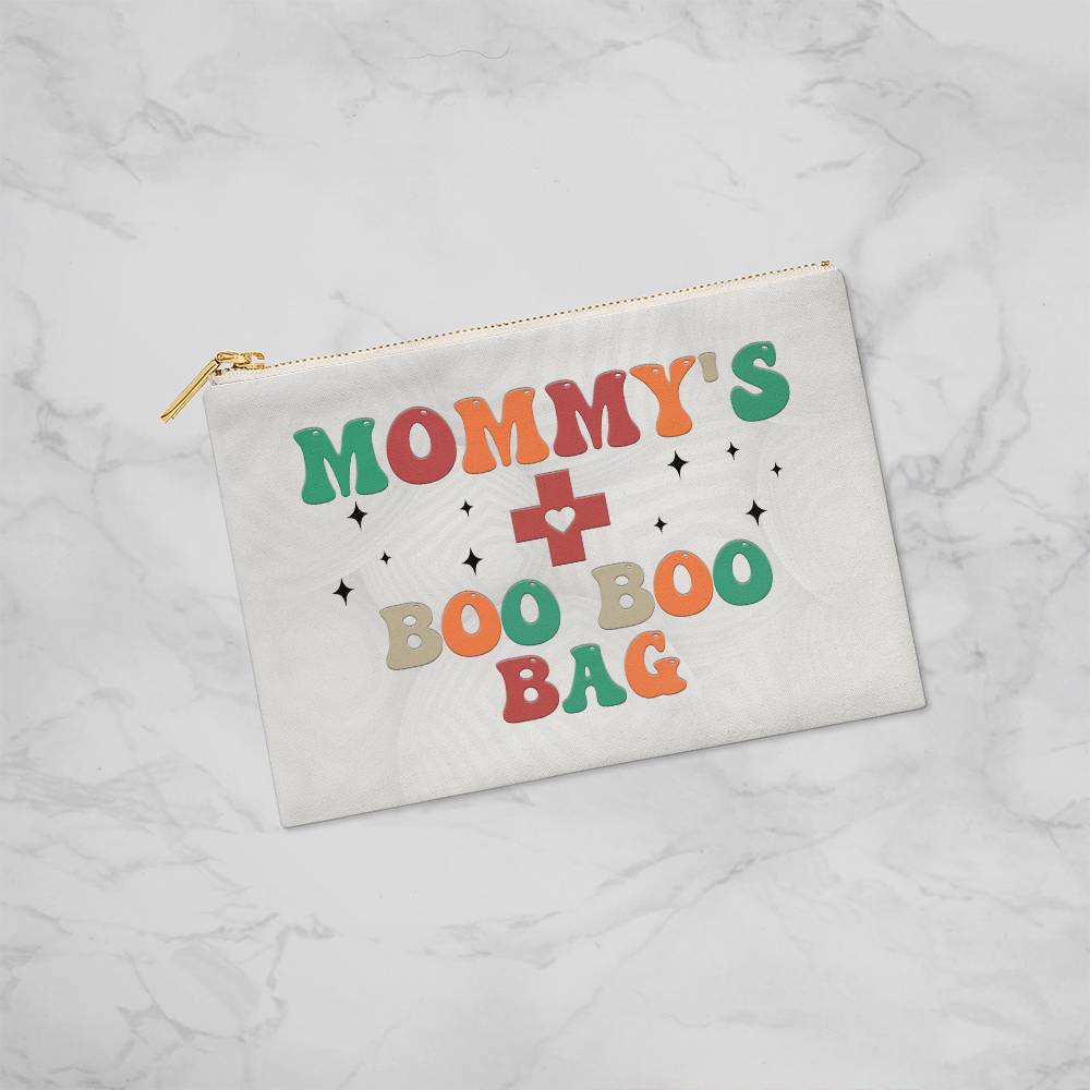 Mommy's Boo Boo Bag Large Zippered Pouch