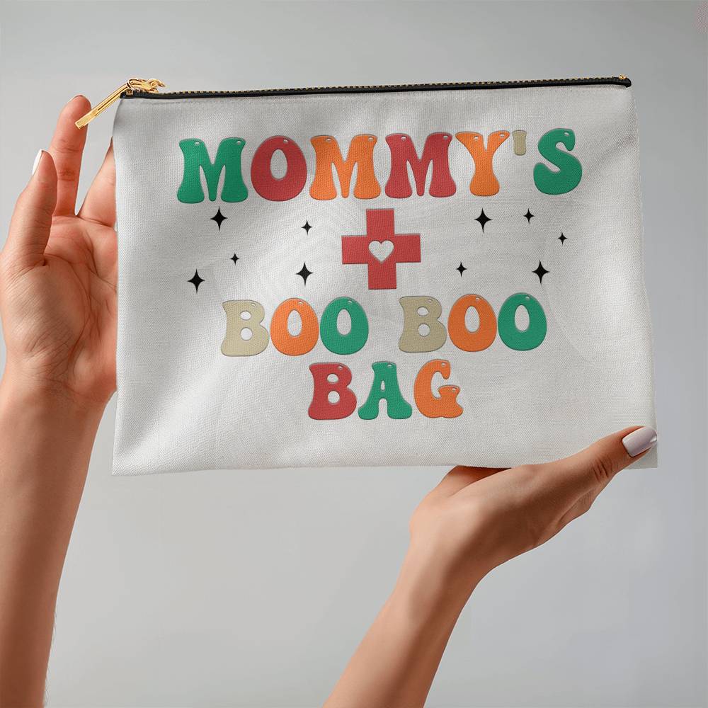 Mommy's Boo Boo Bag Large Zippered Pouch