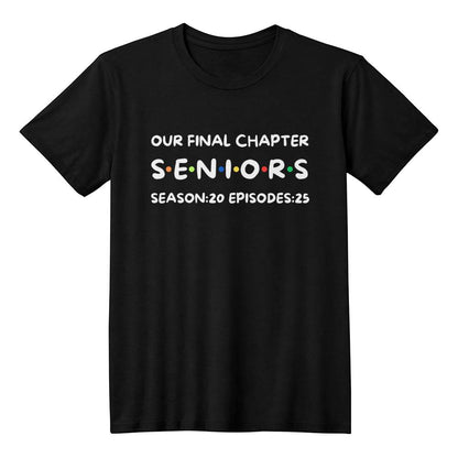 Bella Canvas Unisex T-Shirt - Our Final Chapter  Seniors 2025 Black