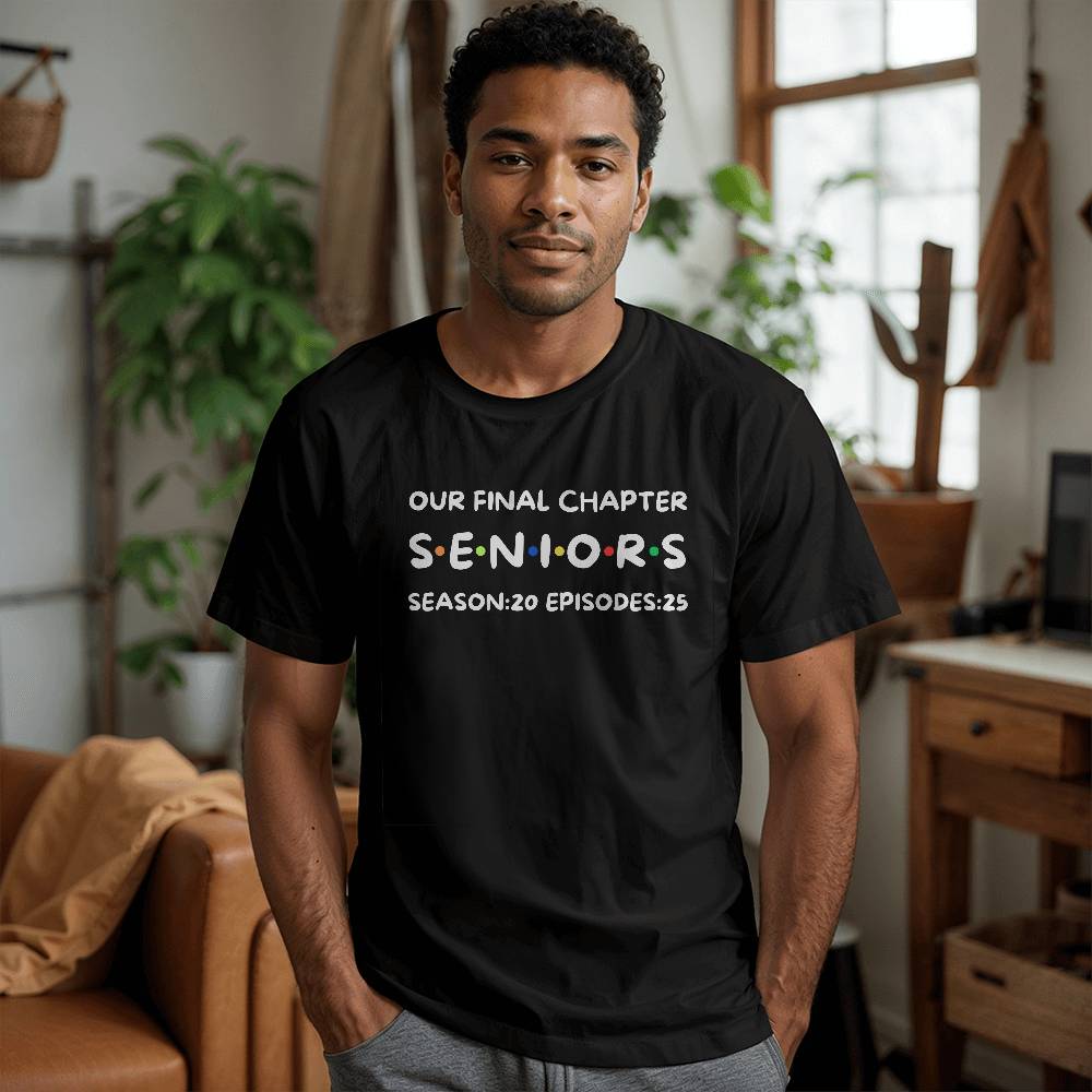 Bella Canvas Unisex T-Shirt - Our Final Chapter  Seniors 2025 Black