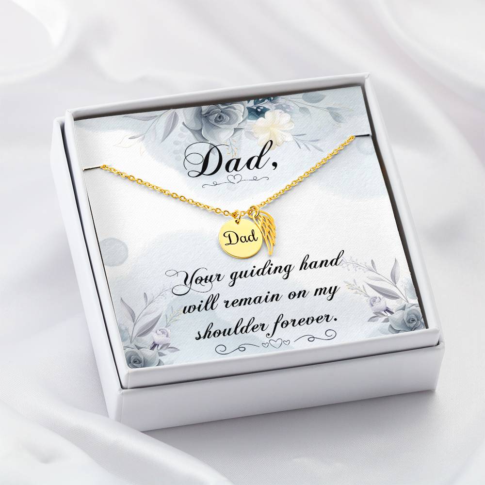 Forever in Your Heart: Memorial Necklace for Dad