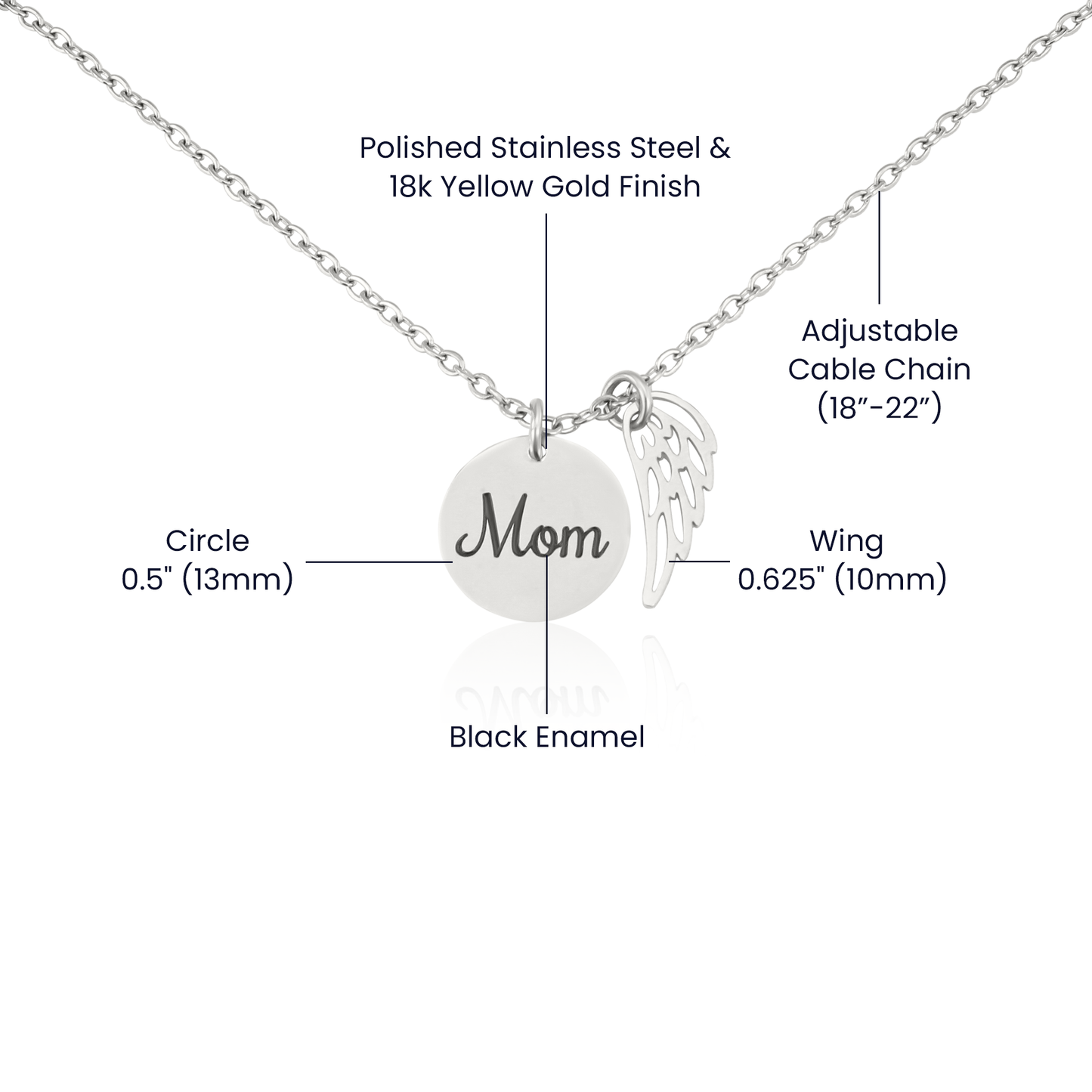 Forever in Your Heart: Memorial Necklace for Mom