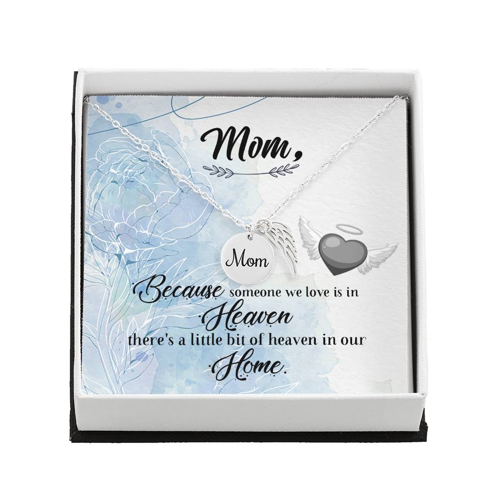 Forever in Your Heart: Memorial Necklace for Mom