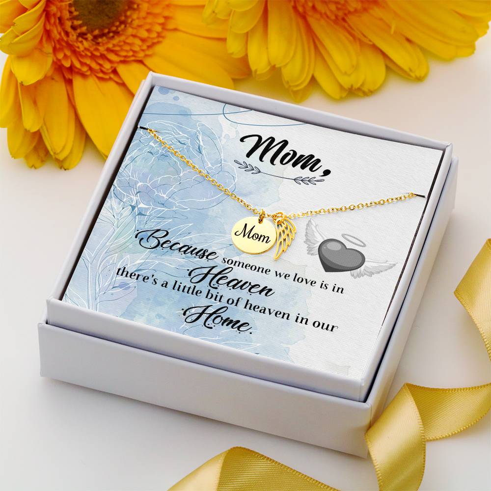 Forever in Your Heart: Memorial Necklace for Mom