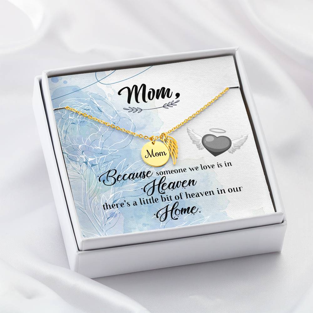 Forever in Your Heart: Memorial Necklace for Mom