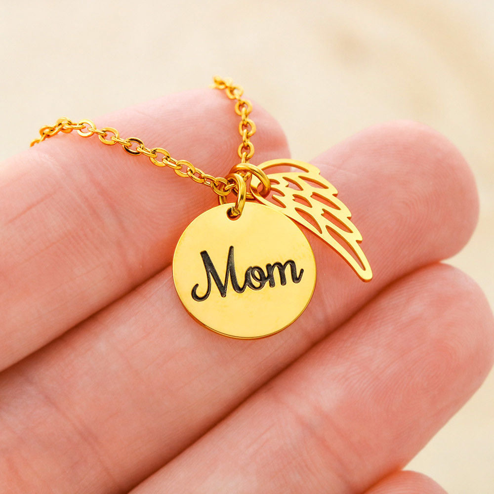 Forever in Your Heart: Memorial Necklace for Mom