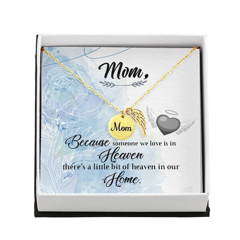 Forever in Your Heart: Memorial Necklace for Mom